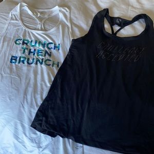 Two champion DuoDry Tank Tops